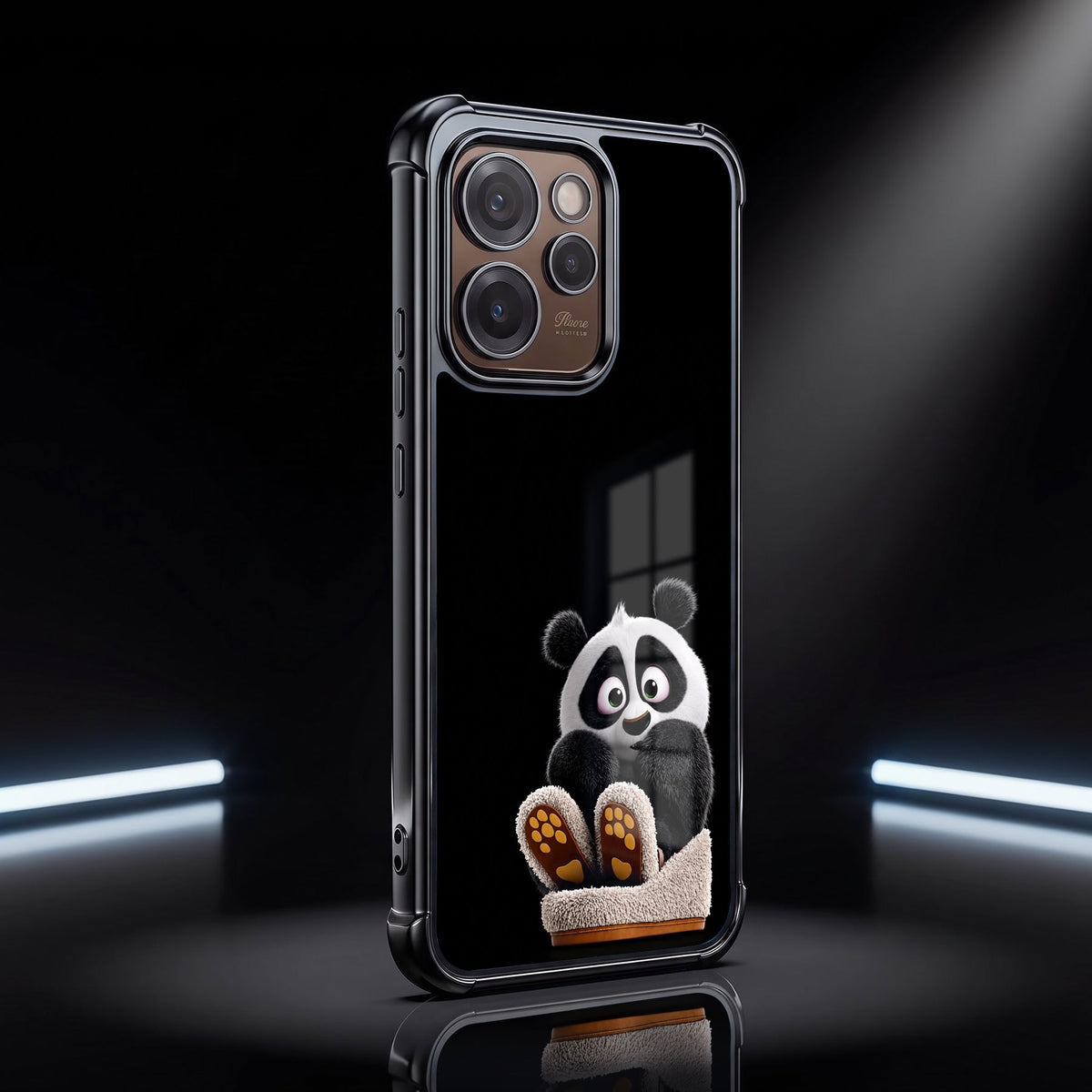 Oppo Reno 15 Pro Mini 5G Cute Panda Airbags Printed Back Case