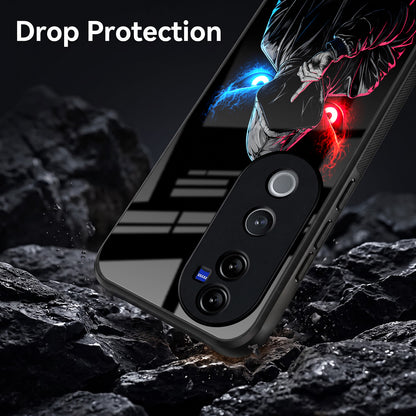 Vivo V40 Pro 5G Hooded Shadow Demon Acrylic Glass Back Case