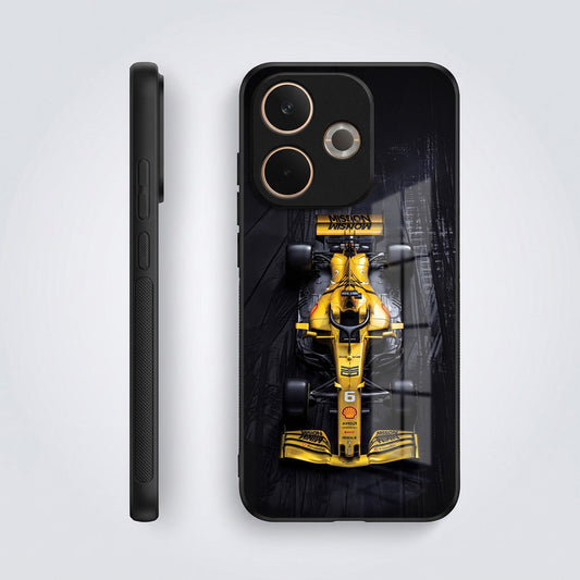 Oppo A5 Pro 5G F1 Racing Car Acrylic Glass Back Case