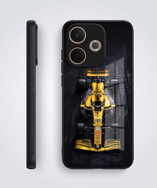 Oppo A5 Pro 5G F1 Racing Car Acrylic Glass Back Case