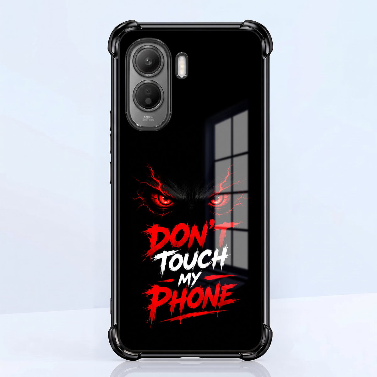 Vivo T5 Pro 5G Don't Touch My Phone Airbags Printed Back Case