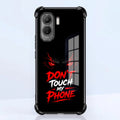 Vivo T5 Pro 5G Don't Touch My Phone Airbags Printed Back Case