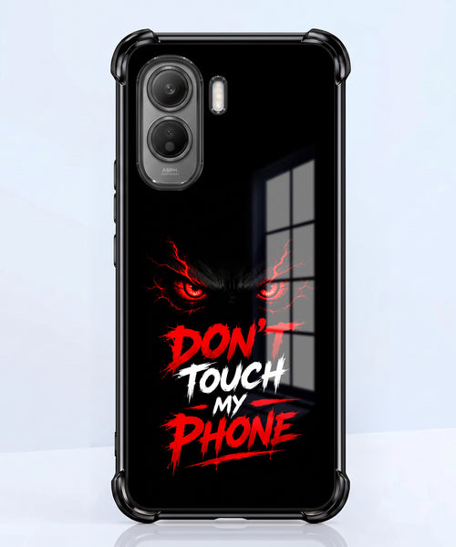 Vivo T5 Pro 5G Don't Touch My Phone Airbags Printed Back Case