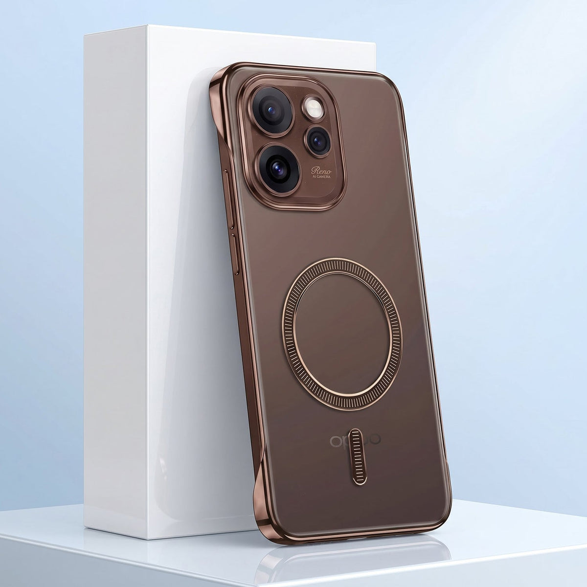 Oppo Reno 15 Pro 5G Frameless MagSafe Shockproof Case