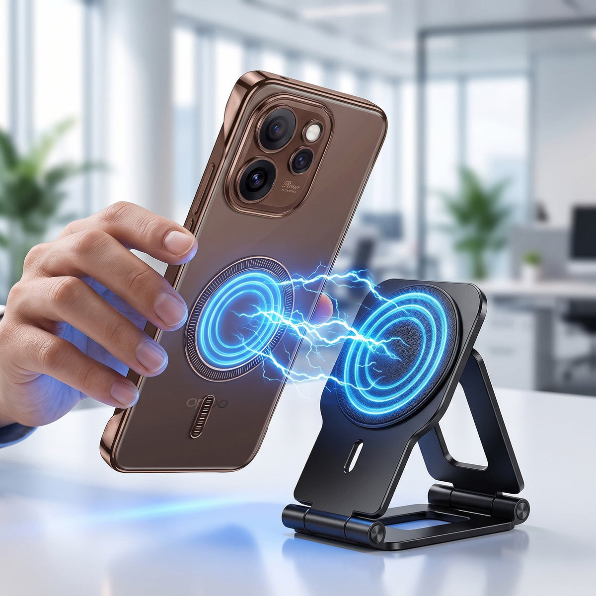 Oppo Reno 15 Pro 5G Frameless MagSafe Shockproof Case