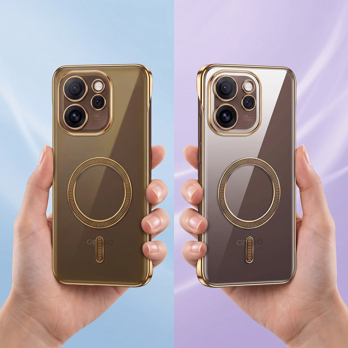 Oppo Reno 15 Pro 5G Frameless MagSafe Shockproof Case