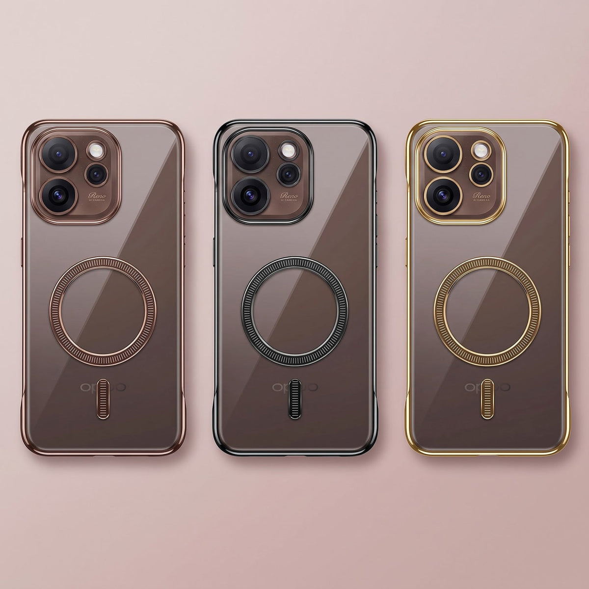 Oppo Reno 15 Pro 5G Frameless MagSafe Shockproof Case