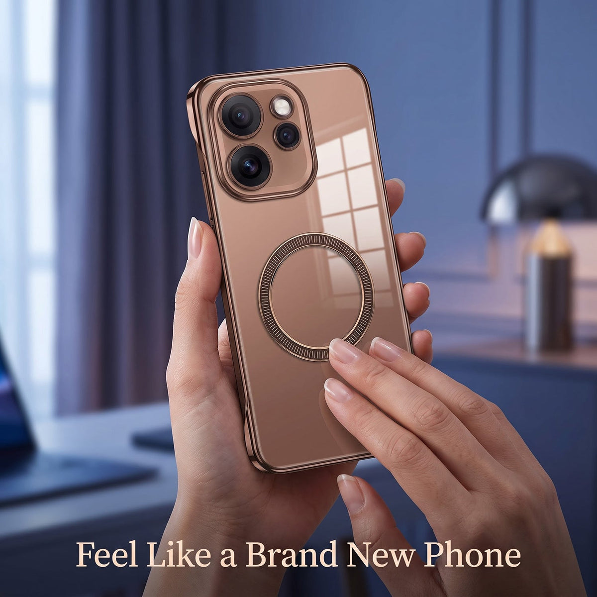 Oppo Reno 15 Pro 5G Frameless MagSafe Shockproof Case