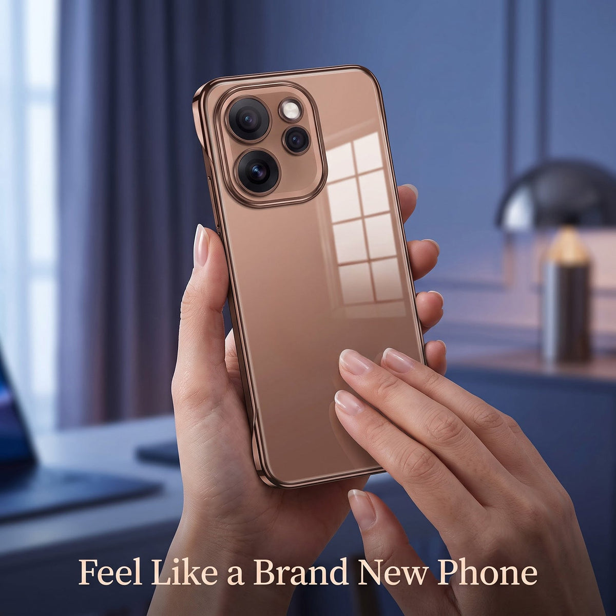Oppo Reno 15 Pro 5G (100% Original) Ultra-Thin Frameless Lightweight Case