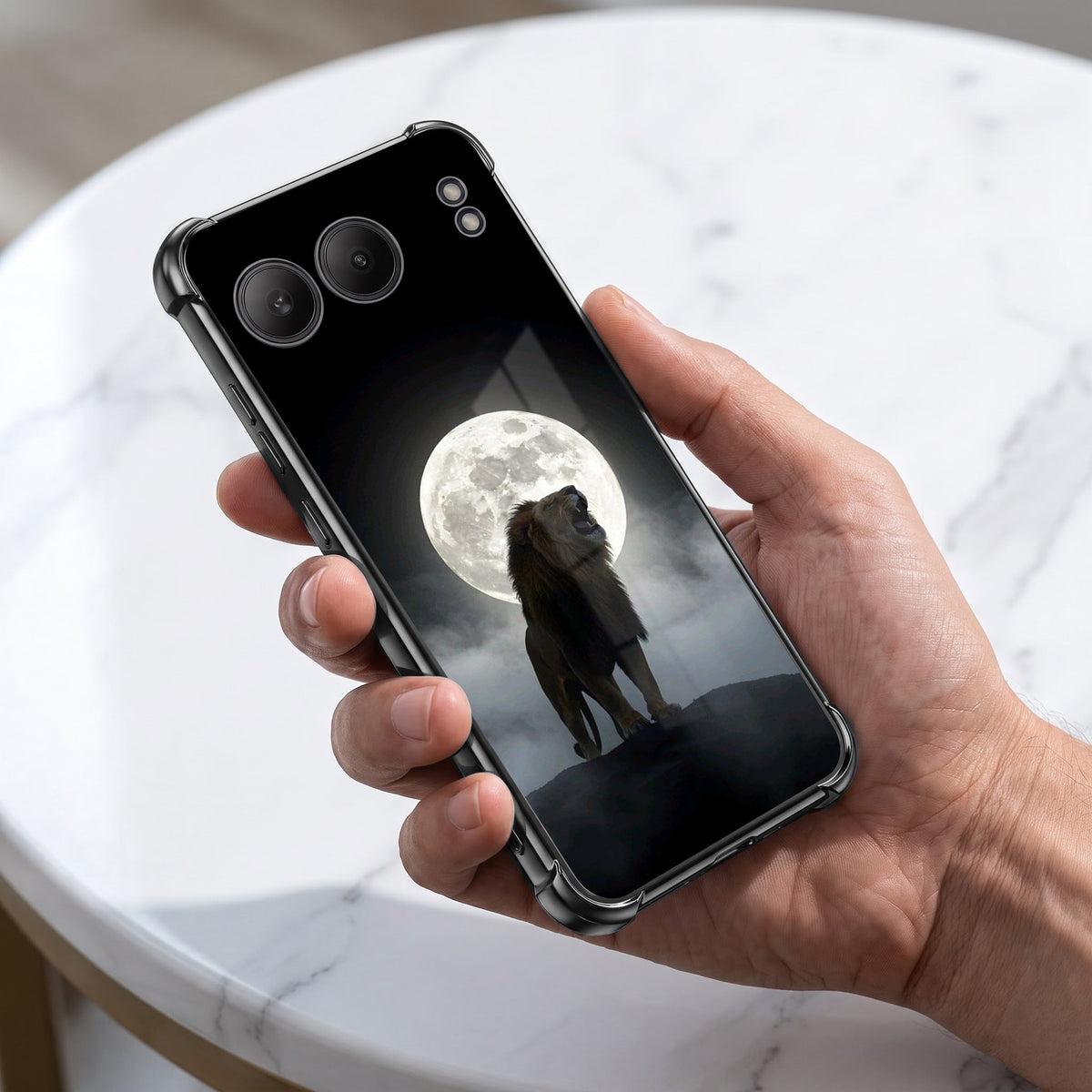 One Plus Nord 4 5G Lunar Wolf Airbags Printed Back Case