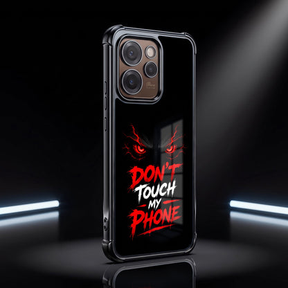 Oppo Reno 15 Pro Mini 5G Don't Touch My Phone Airbags Printed Back Case