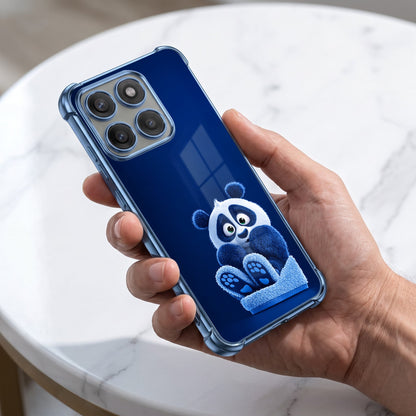 Motorola Edge 60 Pro 5G Cute Panda Airbags Printed Back Case