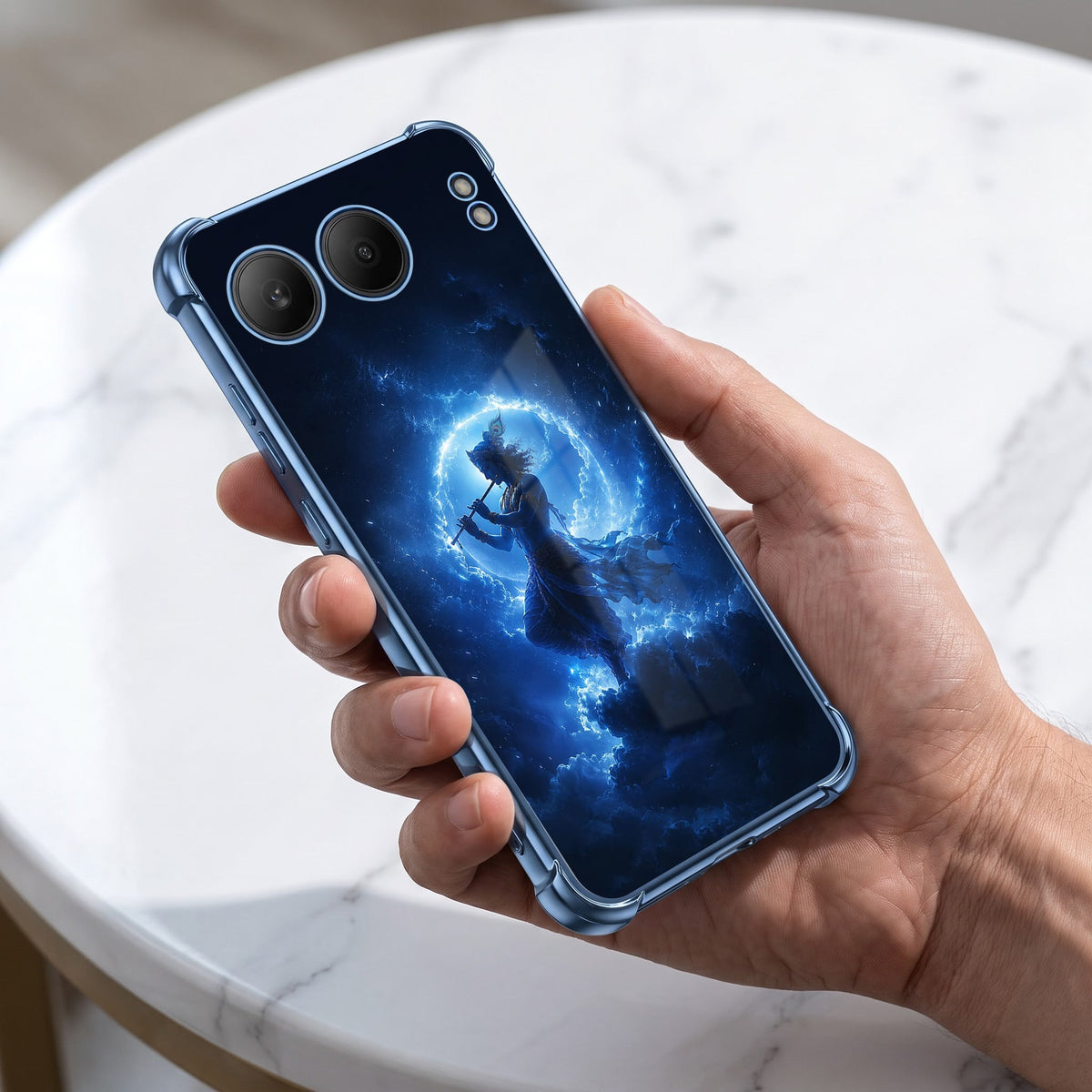 One Plus Nord 4 5G Lord Krishna Airbags Printed Back Case