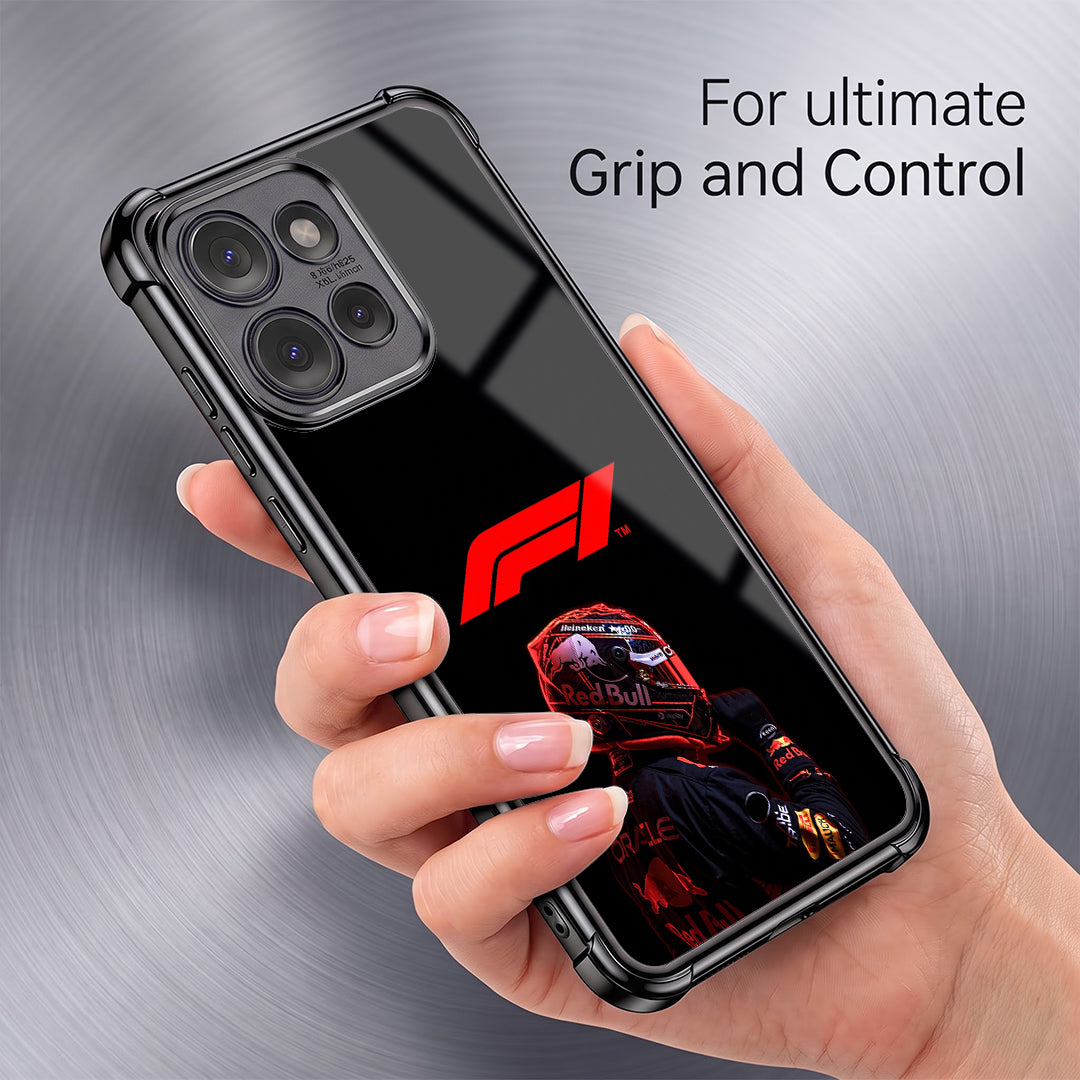 Motorola Edge 50 Neo 5G F1 Rider Airbags Printed Back Case