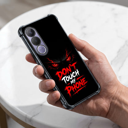 Vivo V70 FE 5G Don't Touch My Phone Airbags Printed Back Case