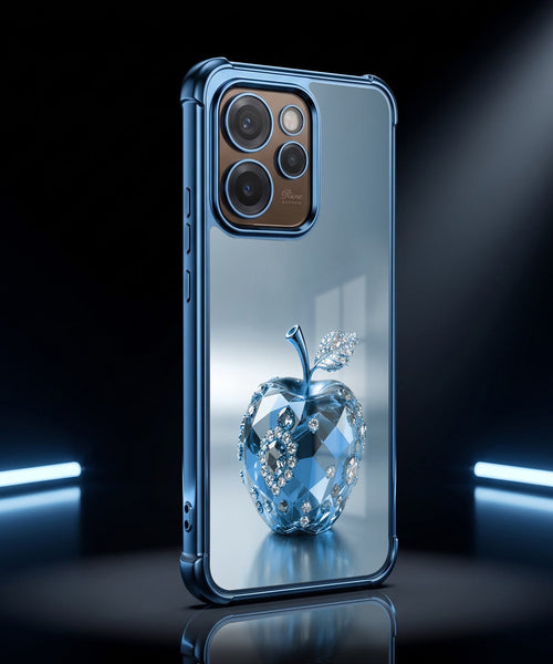 Oppo Reno 15 Pro Mini 5G Blue Apple Airbags Printed Back Case