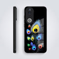 Vivo V50 5G Premium Peacock Feather Acrylic Glass Back Case