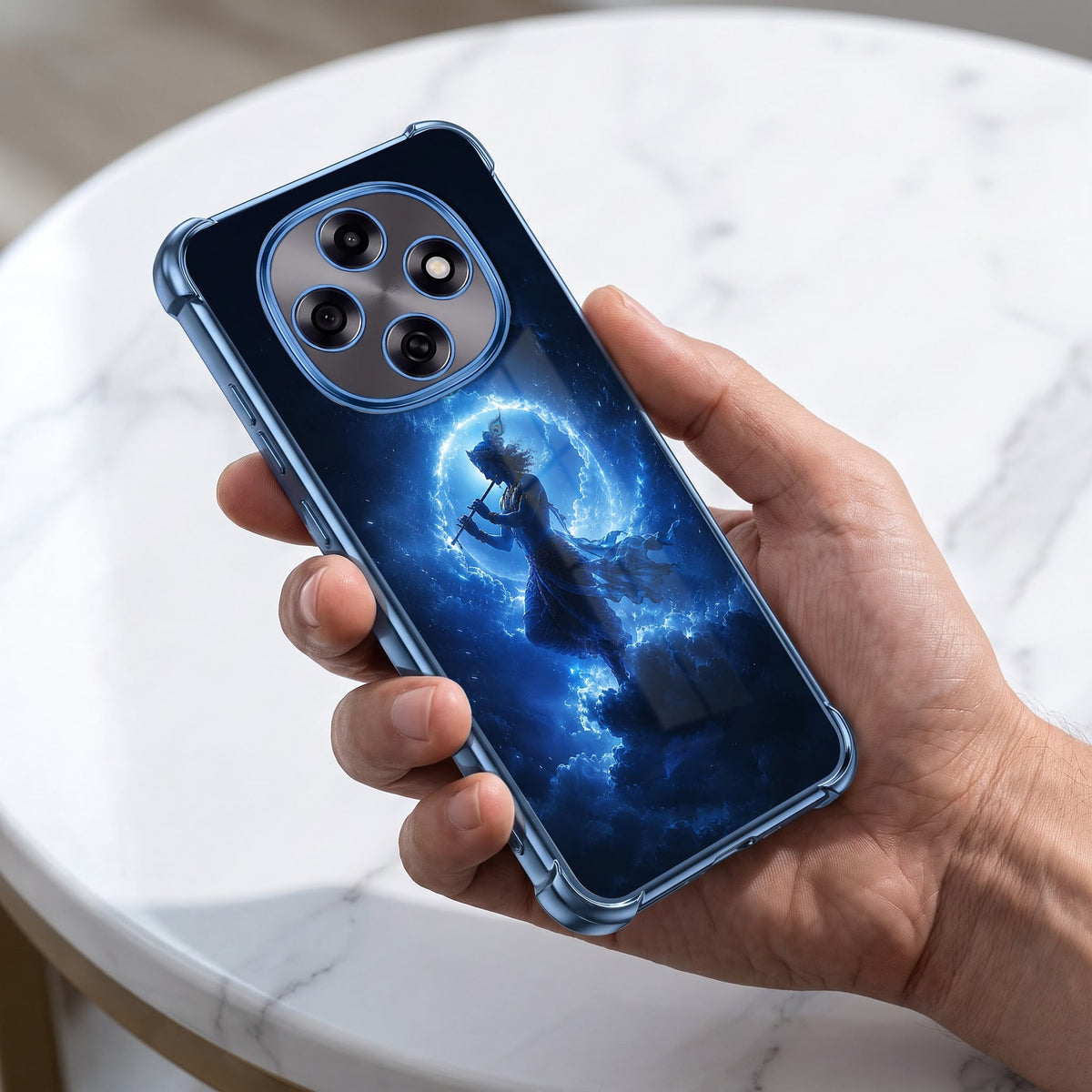 Oppo F31 Pro 5G Lord Krishna Airbags Printed Back Case