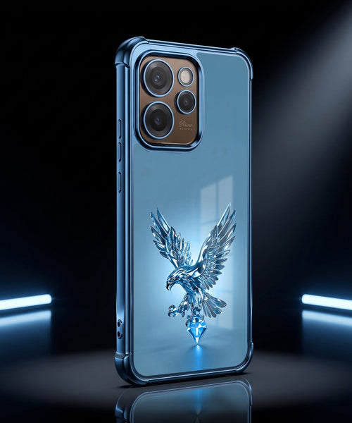 Oppo Reno 15 Pro Mini 5G Blue Eagle Airbags Printed Back Case