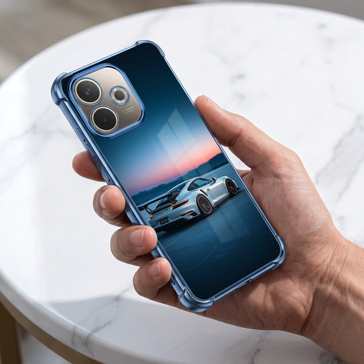 Oppo A5 Pro 5G Porsche Airbags Printed Back Case