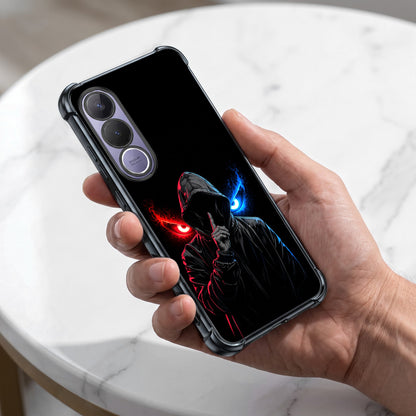 Vivo V70 FE 5G Hooded Shadow Demon Airbags Printed Back Case
