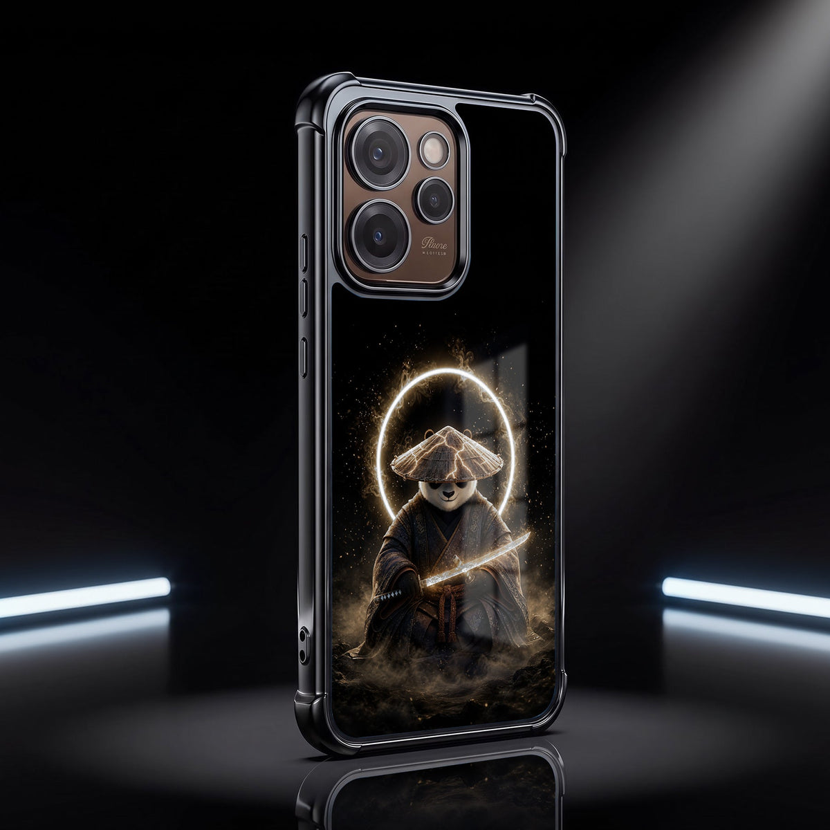 Oppo Reno 15 Pro Mini 5G Warrior Panda Airbags Printed Back Case