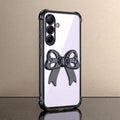 Samsung Galaxy A36 5G Stylish Bow Knot Transparent Shockproof Airbag Phone Case