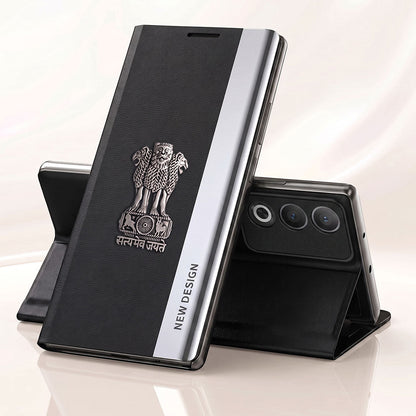 Oppo A3 Pro 5G Satyamev Jayate Flip Leather Case