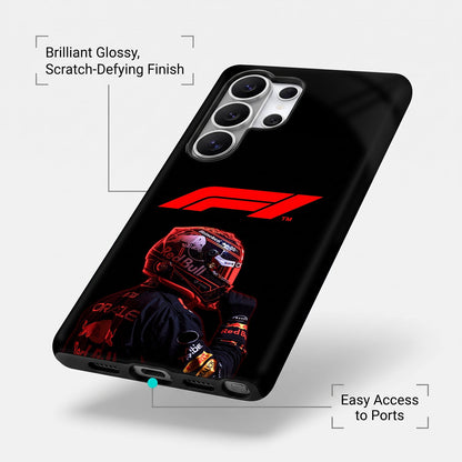 Samsung Galaxy S25 Ultra 5G F1 Racing Car Driver Protective Cases