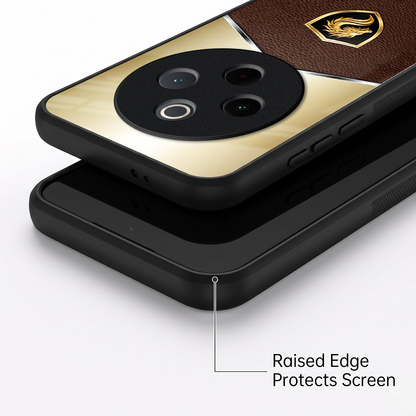 Vivo T4 5G Dragon Crest Acrylic Glass Back Case