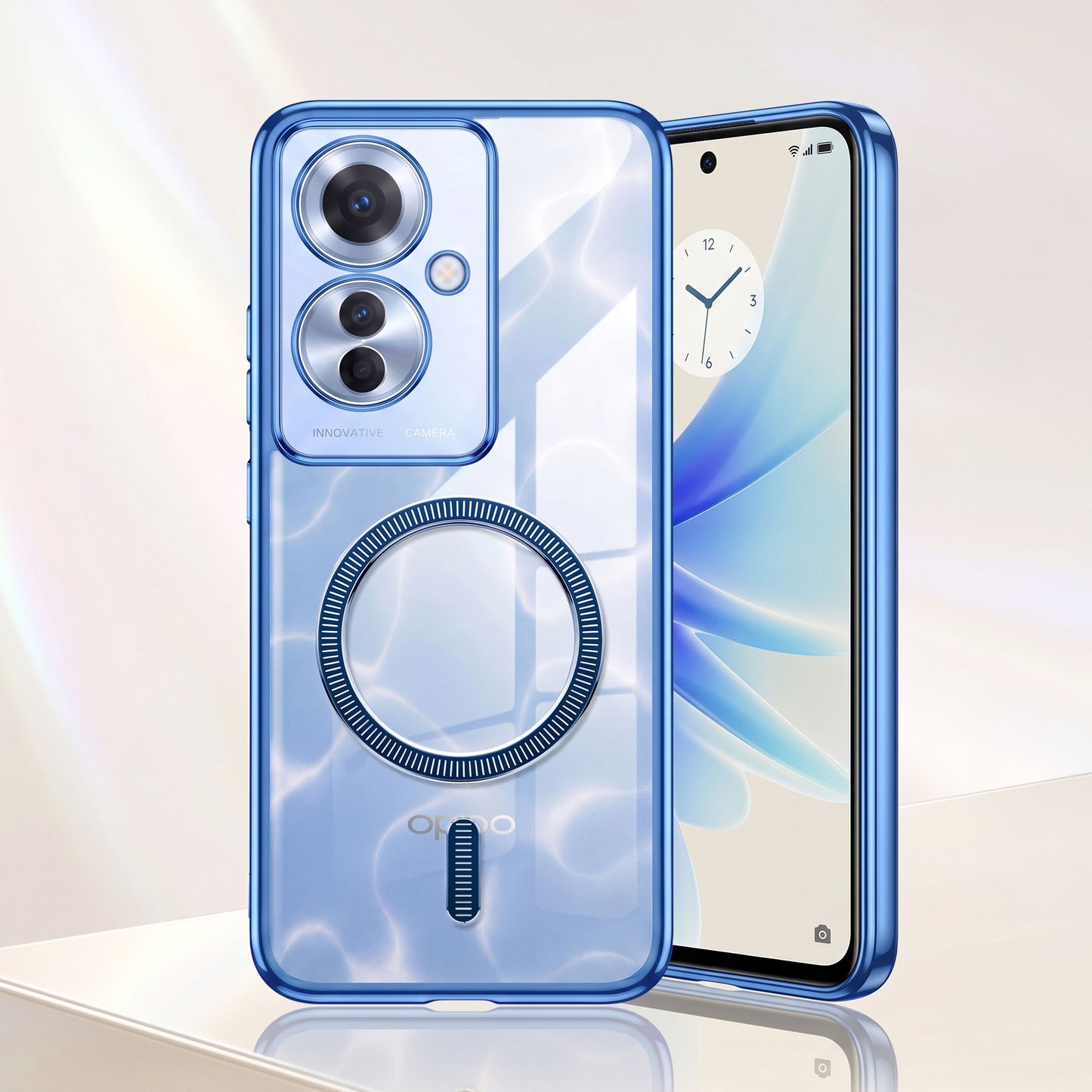 Oppo F25 Pro 5G Electroplated Magnetic Magsafe Case