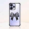 Oppo Reno 15 5G Stylish Bow Knot Transparent Shockproof Airbag Phone Case