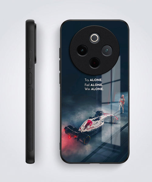 Vivo T4 5G Win Alone F1 Racing Acrylic Glass Back Case