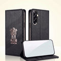 Samsung Galaxy A36 5G Satyamev Jayate 3D Emblem Magnetic Flip Wallet Case