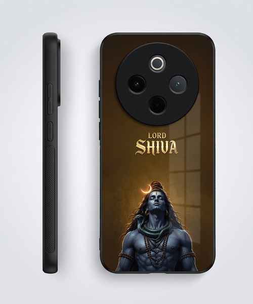 Vivo T4 5G Lord Shiva Acrylic Glass Back Case