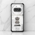 Nothing Phone 3a 5G Satyamev Jayate 2-in-1 Emblem Transparent Shockproof Airbag Case