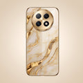 Oppo F29 Pro 5G Marvel Texture Gold Electroplated Glass Phone Back Case