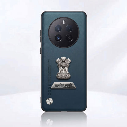 Realme 12 Pro+ 5G Satyamev Jayate 2-in-1 Emblem Vegan Leather Back Case