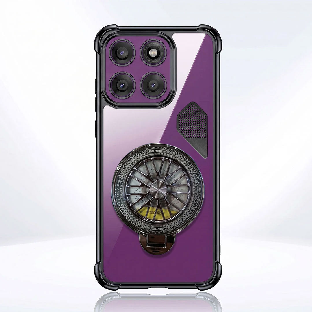 Motorola Edge 60 Pro 5G Stress Buster Wheel Shockproof Airbag Heat-Dissipation Case