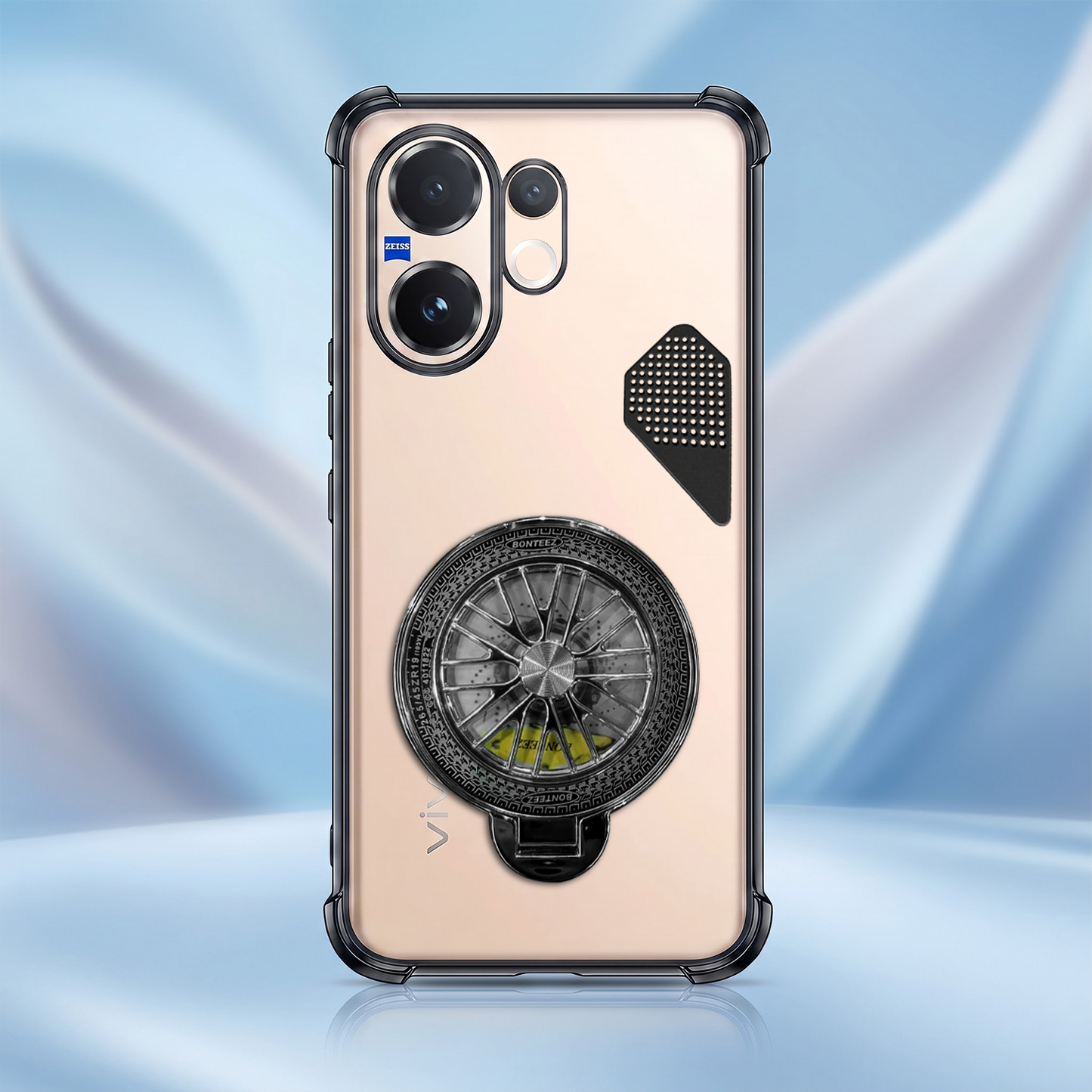 Vivo V60 5G Stress Buster Wheel Shockproof Airbag Heat-Dissipation Case