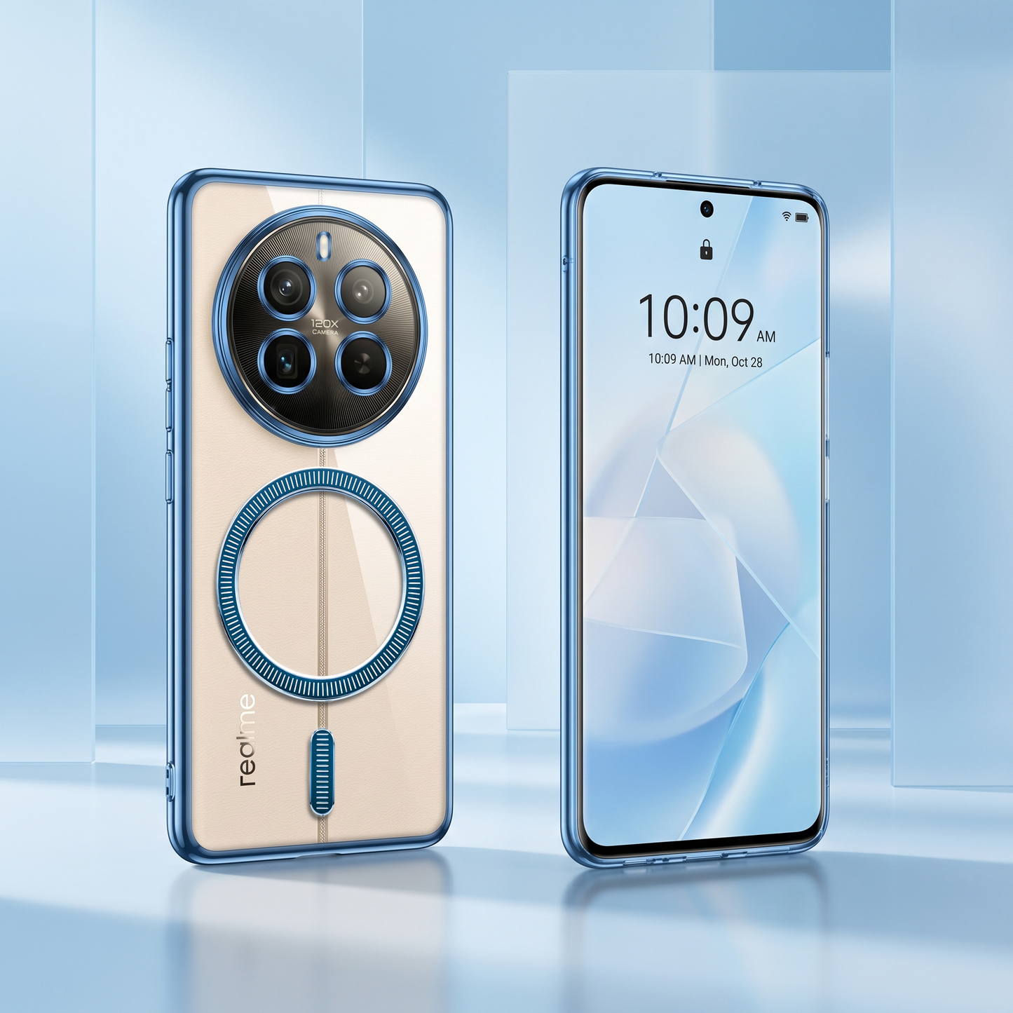 Realme 12 Pro+ 5G Electroplated Magnetic Magsafe Case