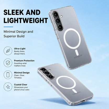 Samsung Galaxy A26 5G Clear Anti-Yellow MagSafe Protective Case