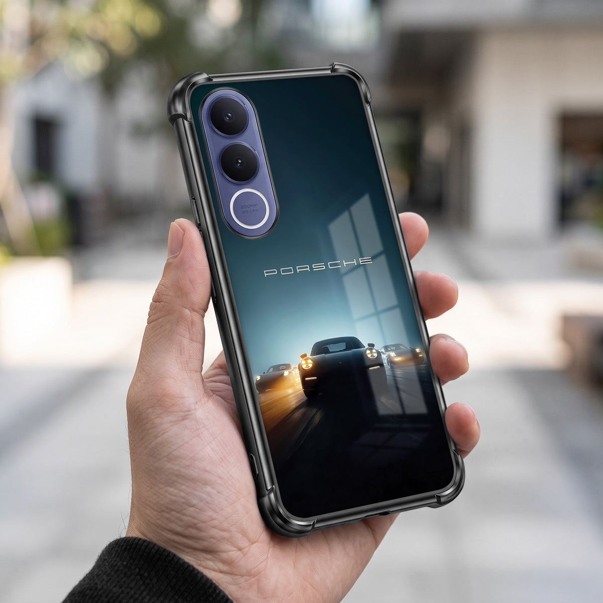 Vivo V70 FE 5G  Porsche Luxury Airbags Printed Back Case