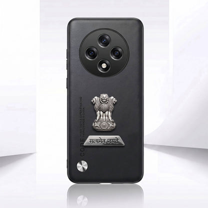 Oppo F27 Pro+ 5G Satyamev Jayate 2-in-1 Emblem Vegan Leather Back Case
