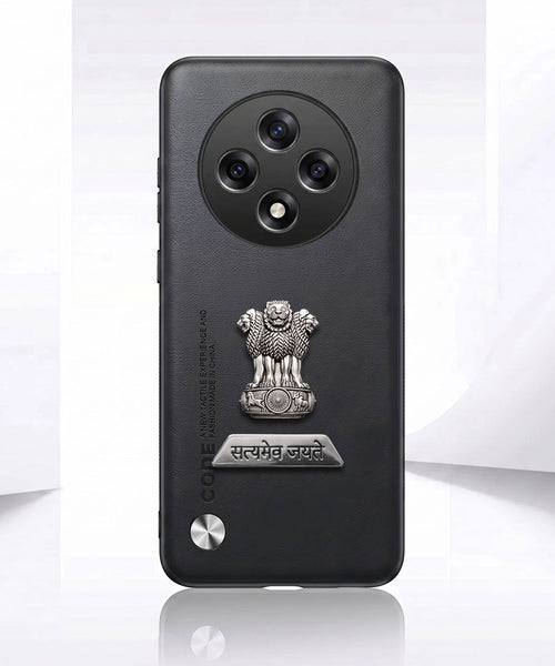 Oppo F27 Pro+ 5G Satyamev Jayate 2-in-1 Emblem Vegan Leather Back Case