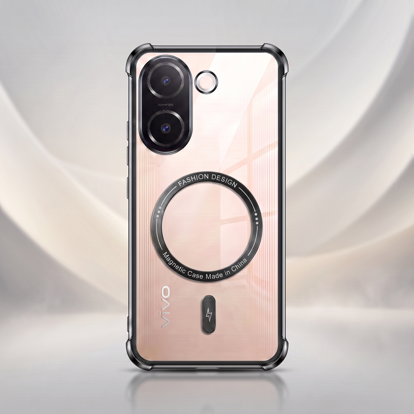 Vivo V60e 5G Premium Magnetic MagSafe Shockproof Airbag Case