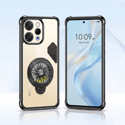 Vivo V70 5G Stress Buster Wheel Shockproof Airbag Heat-Dissipation Case