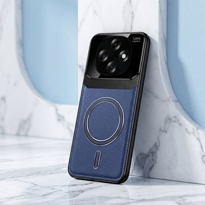 Oppo F31 Pro 5G Premium Magsafe Magnetic Leather Lens Protective Case