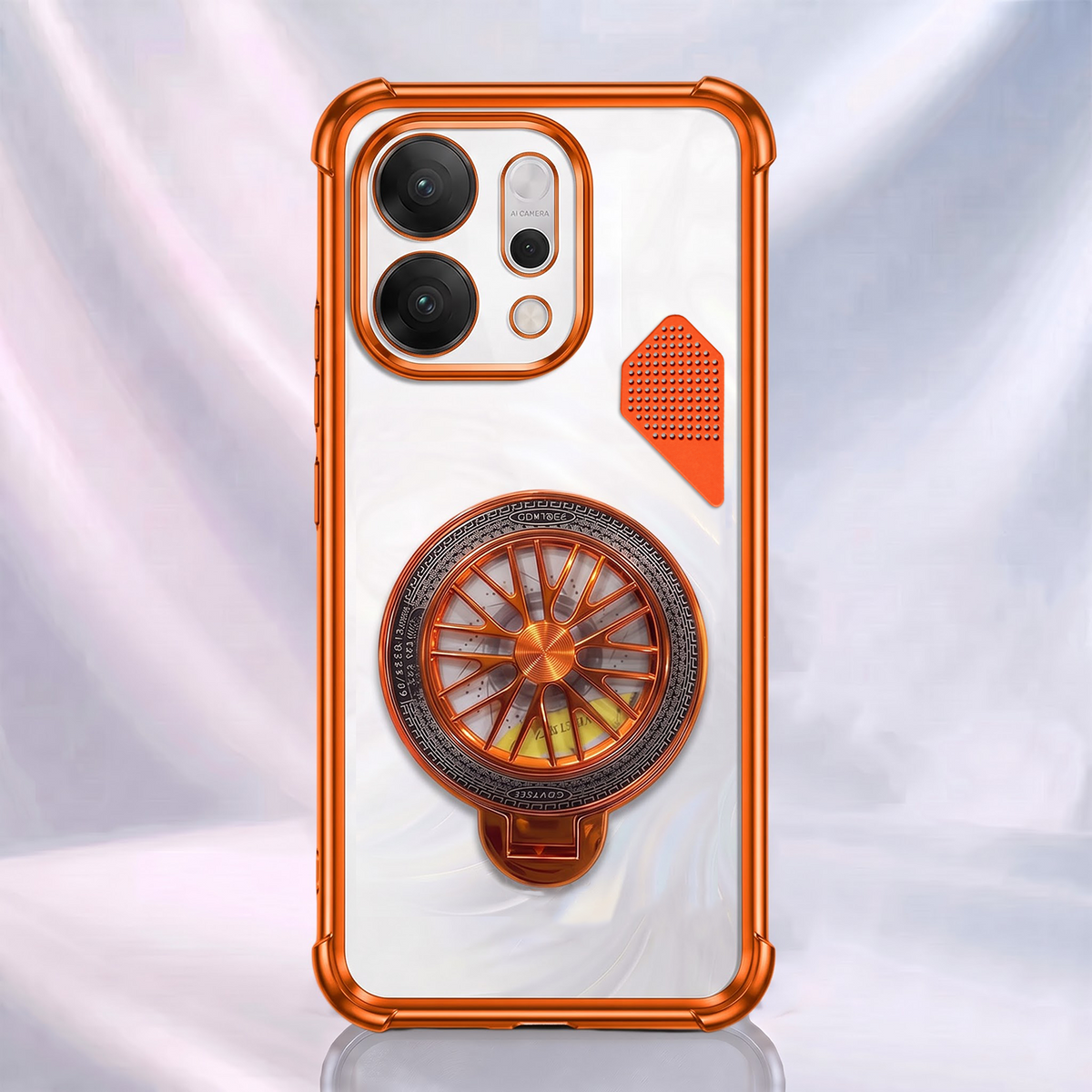 Oppo Reno 14 5G Stress Buster Wheel Shockproof Airbag Heat-Dissipation Case