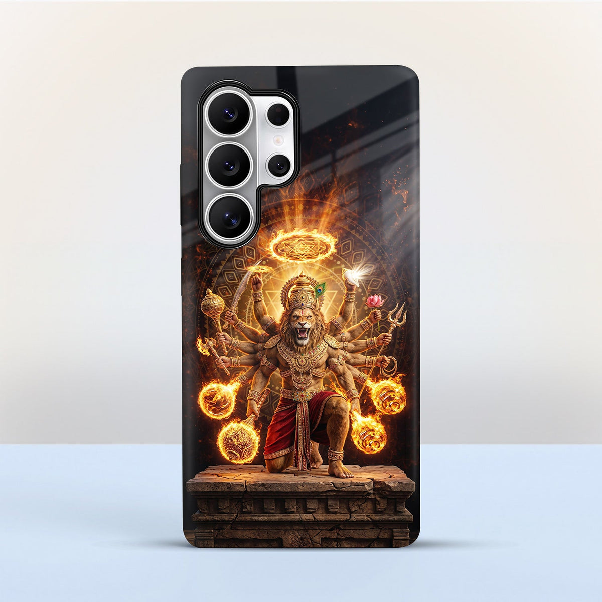 Samsung Galaxy A56 5G Lord Narasimha Protective Cases
